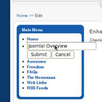 Enhanced Frontend Editing