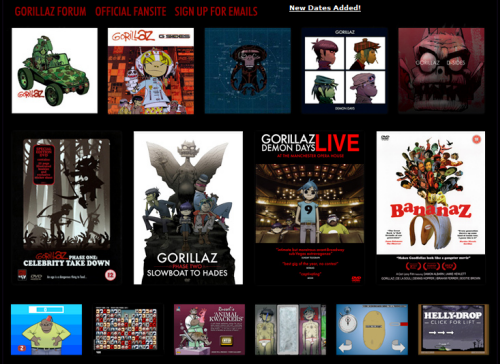 Gorillaz Joomla