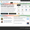The new Joomla.org home page