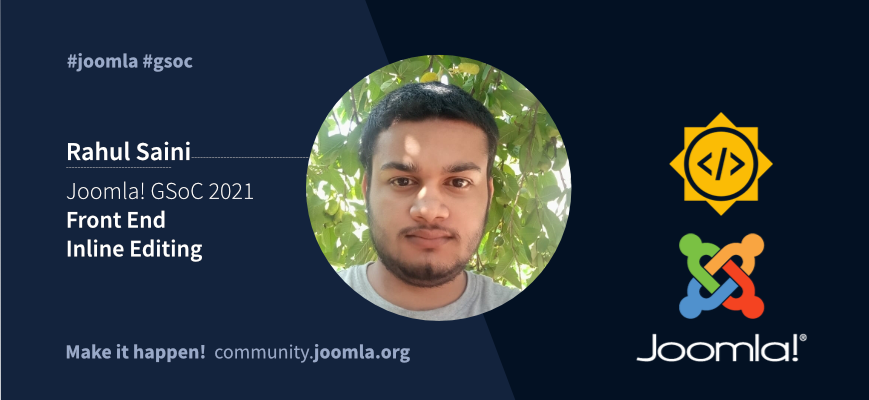 Joomla Google Summer of Code 2021