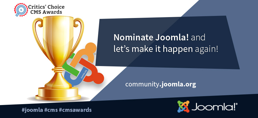 Joomla CMS Critic Awards  2018