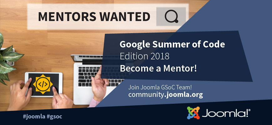 Joomla Google Summer of Code 2018