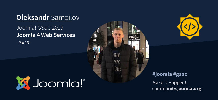 Joomla Google Summer of Code 2019