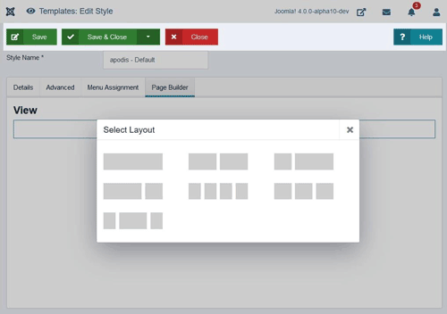Joomla 4 Page Builder