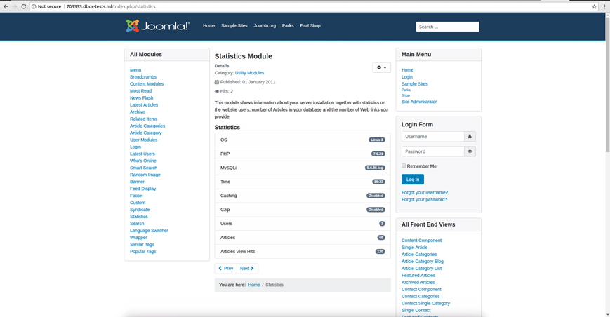 PR Testing Platform for Joomla