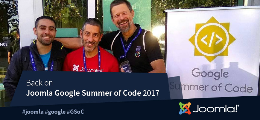 Joomla at GSoC 2017 Mentor Summit