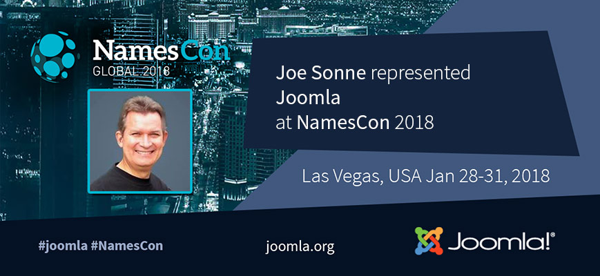 Joomla at NamesCon 2018