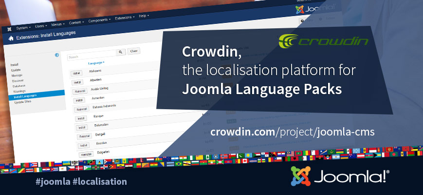 Joomla and Crowdin