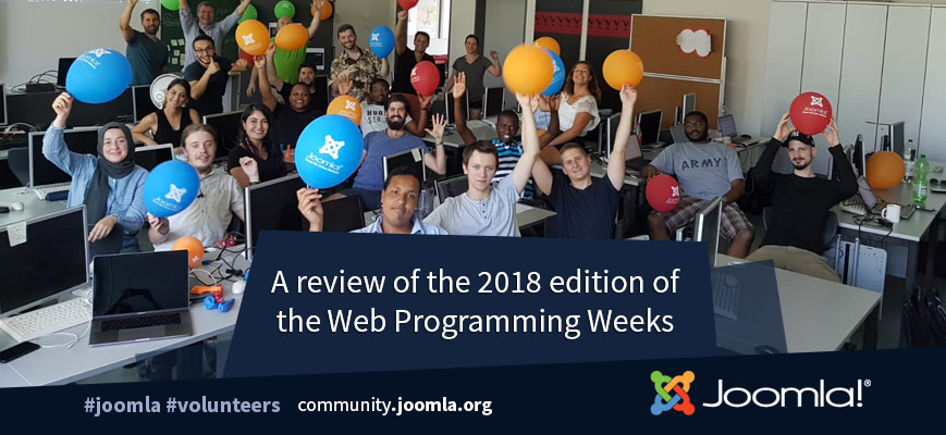 Joomla Web Programming Weeks