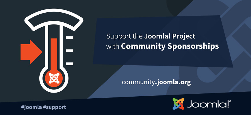 joomla community sponsorships