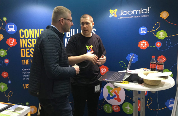 joomla cloudfest booth