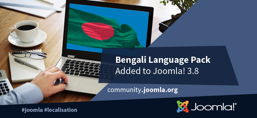 Bengali Language Pack Added to Joomla! 3.8