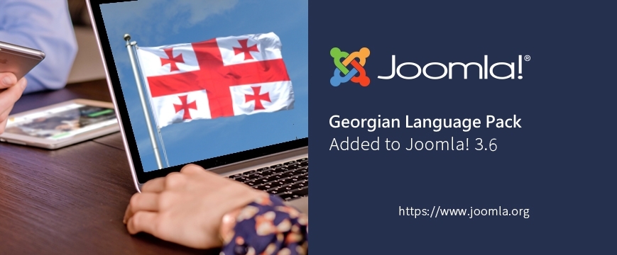 Georgian Language Pack Added to Joomla! 3.6