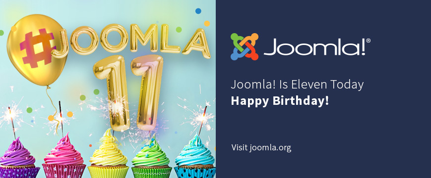 Joomla! turns 11