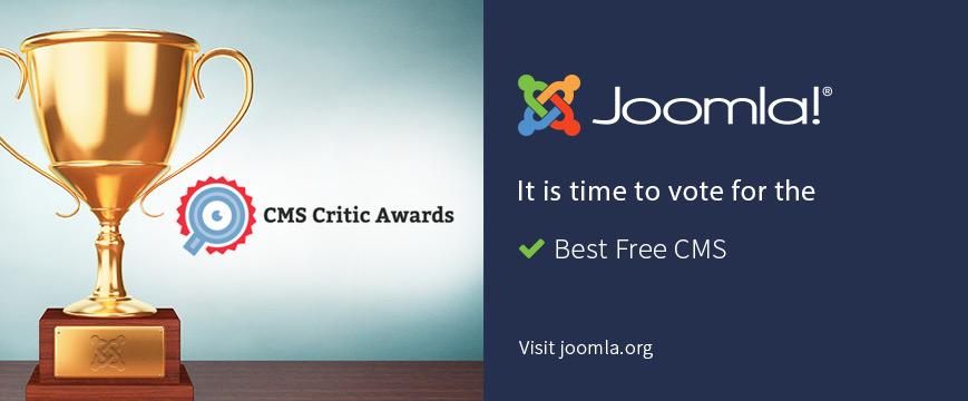 It is time to vote for the Best Free CMS